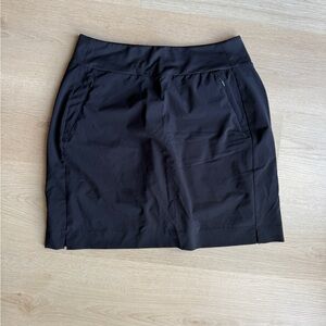 Athleta Black Golf Skort